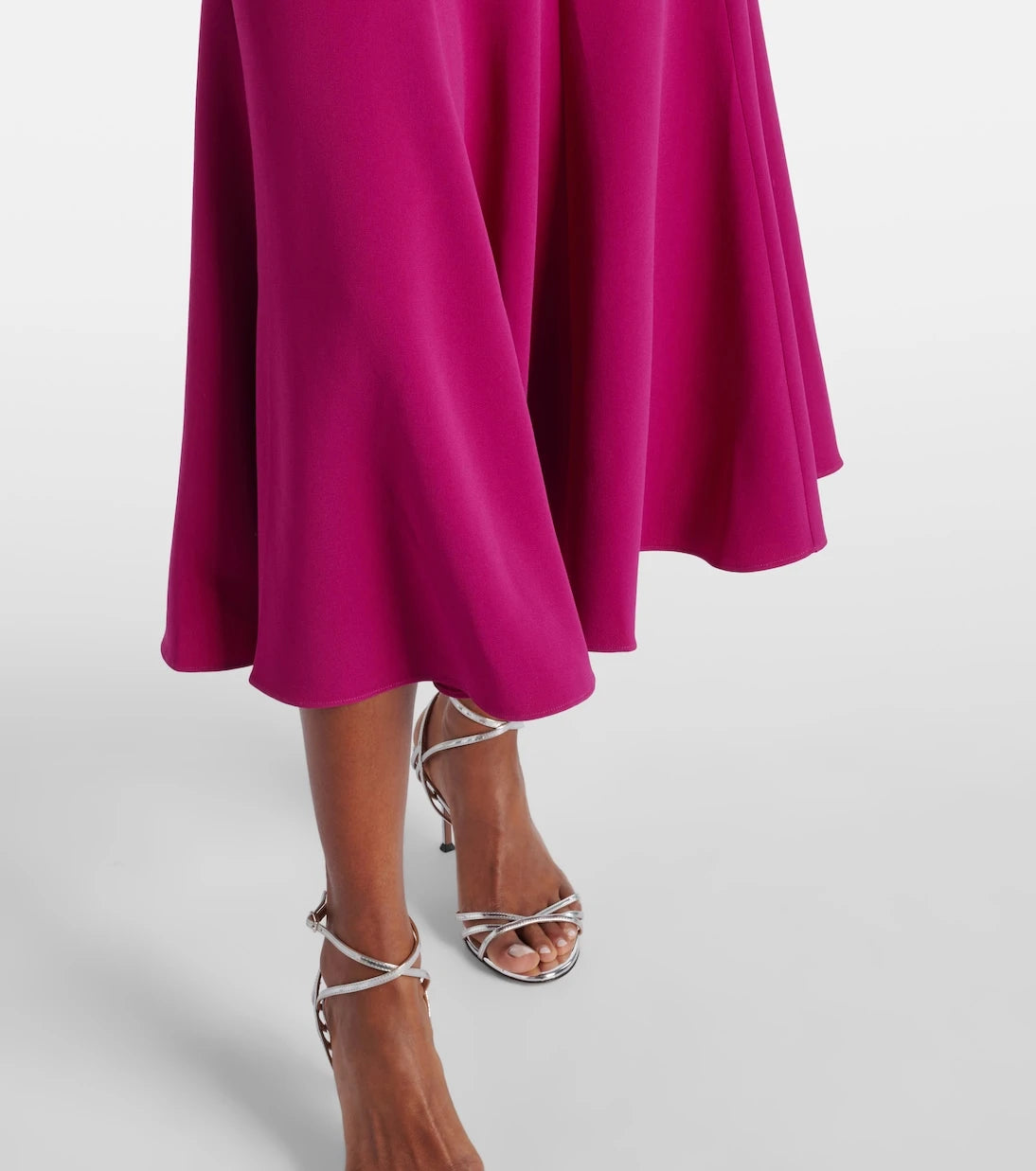 Roland Mouret - Embellished cady midi dress