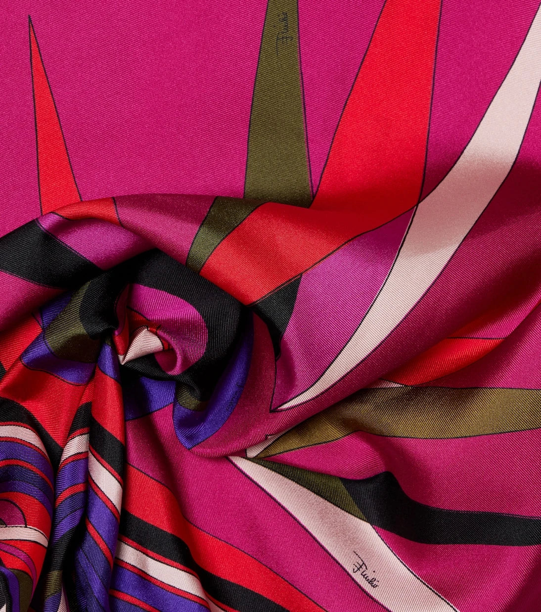 Pucci - Hawaii silk twill scarf
