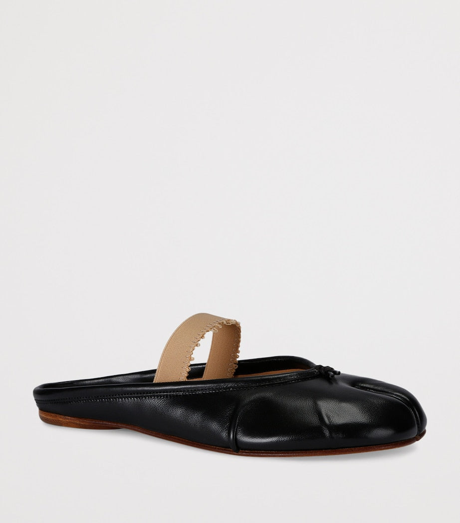 Maison Margiela Multi Leather Tabi Ballerina Mules