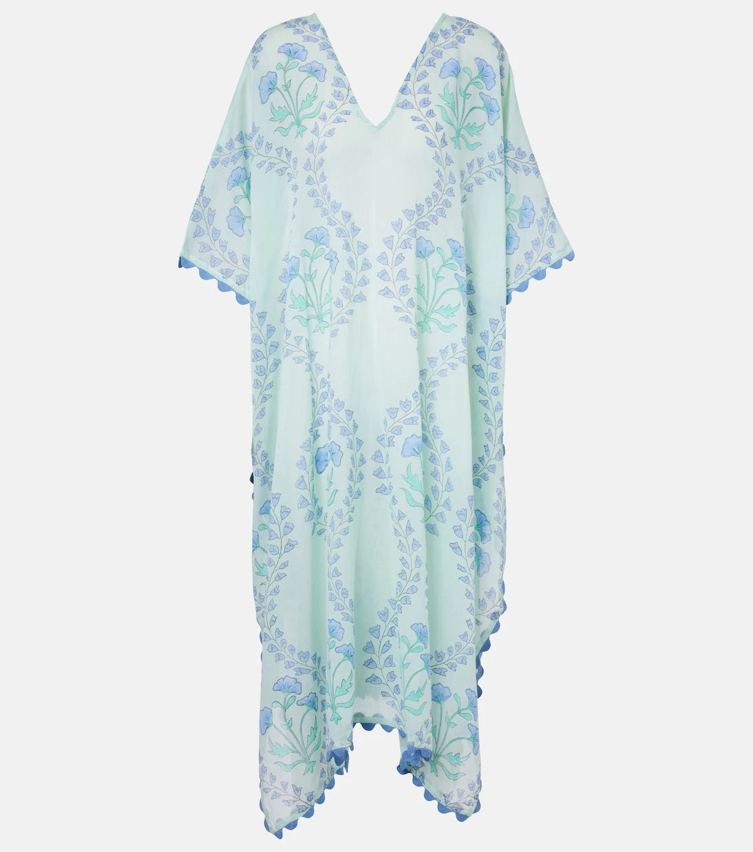 Juliet Dunn - Printed cotton beach cover-up