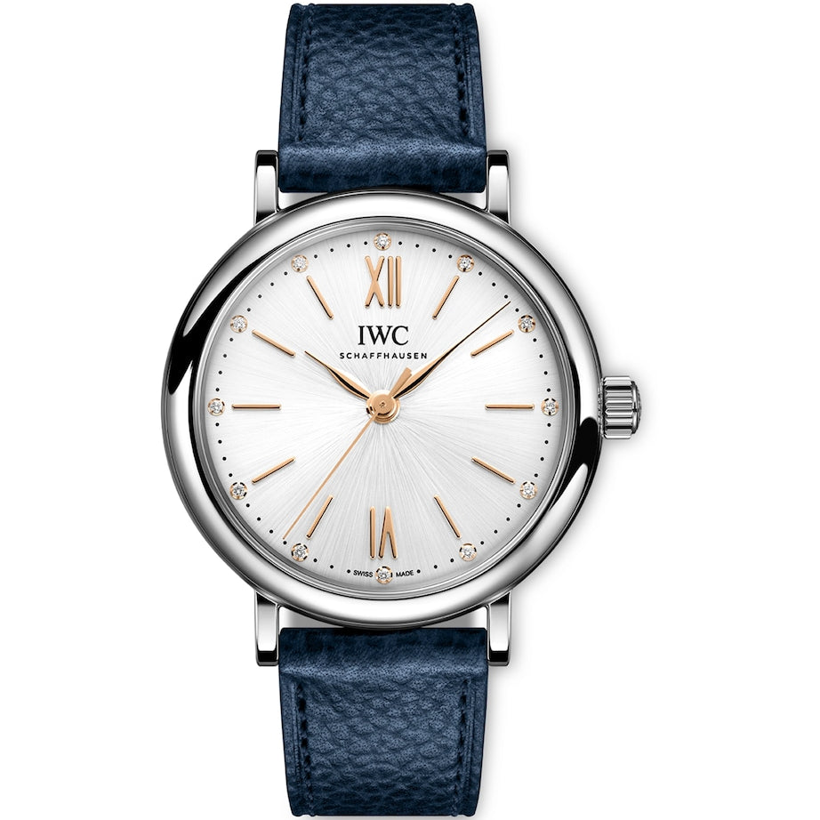 Stainless Steel Portofino Automatic Watch 34mm