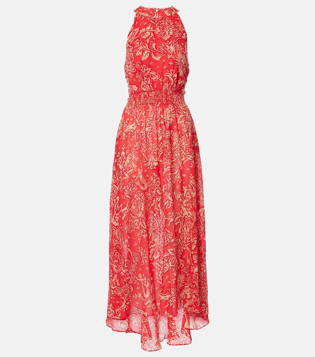 Poupette St Barth - Celie printed halterneck maxi dress