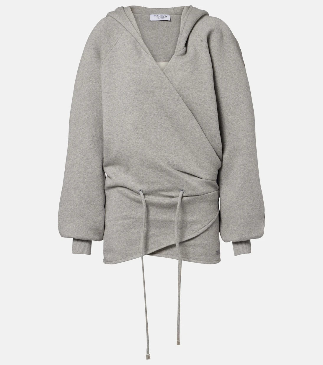 The Attico - Cotton jersey sweatshirt dress