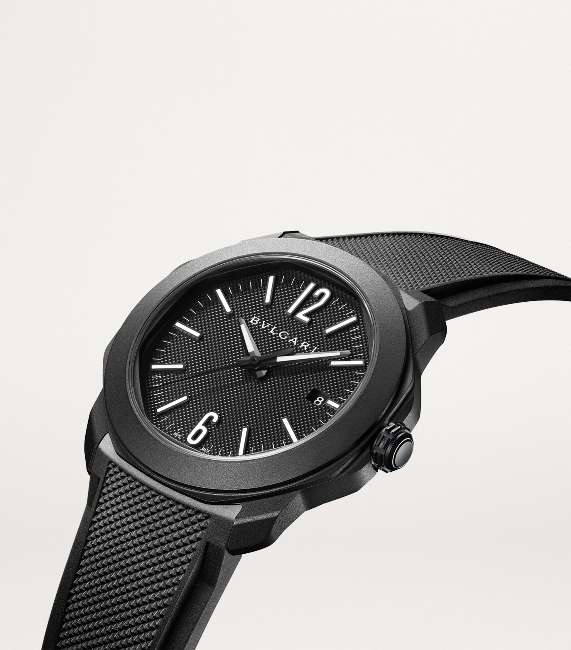 Stainless Steel Octo Roma Watch 41mm