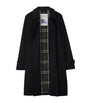 Cotton Gabardine Car Coat BLACK