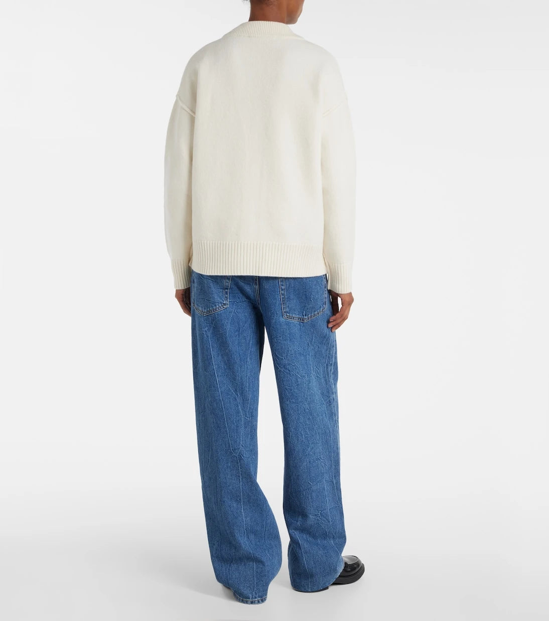 Ami Paris - Ami de Cœur virgin wool cardigan
