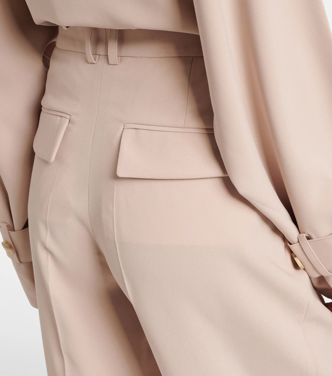 Aya Muse - Soli high-rise straight pants