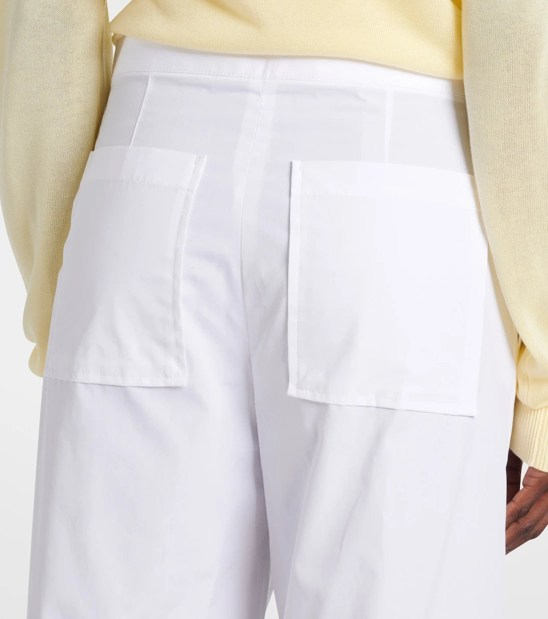 Toteme - Twisted Seam cotton poplin wide-leg pants