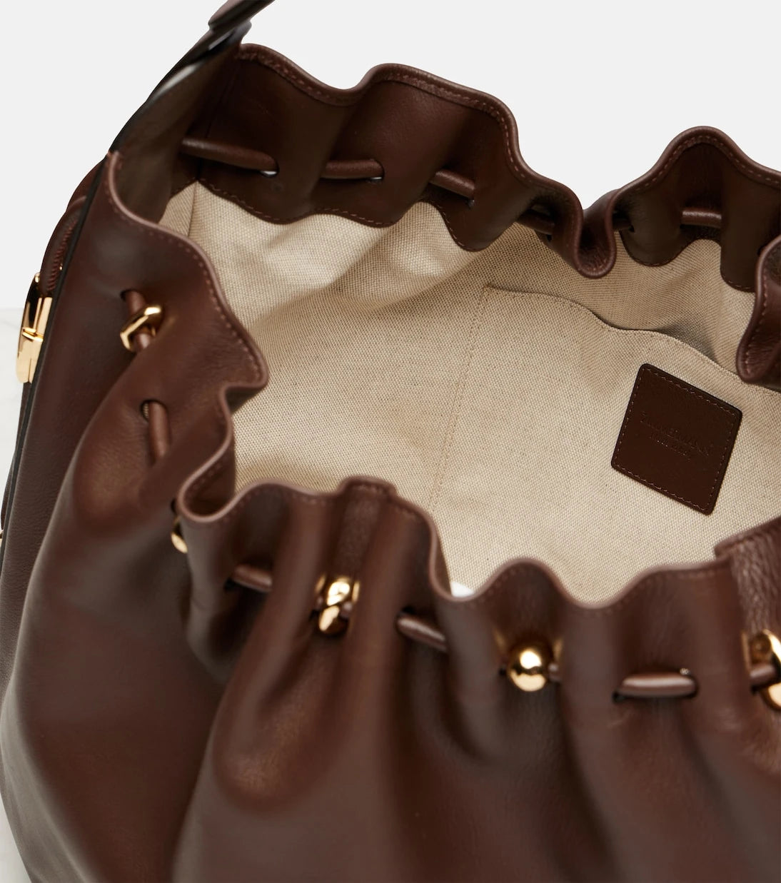 Zimmermann - Halcyon Large leather bucket bag