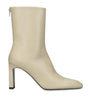 Ivory Nappa Ankle Boots 85
