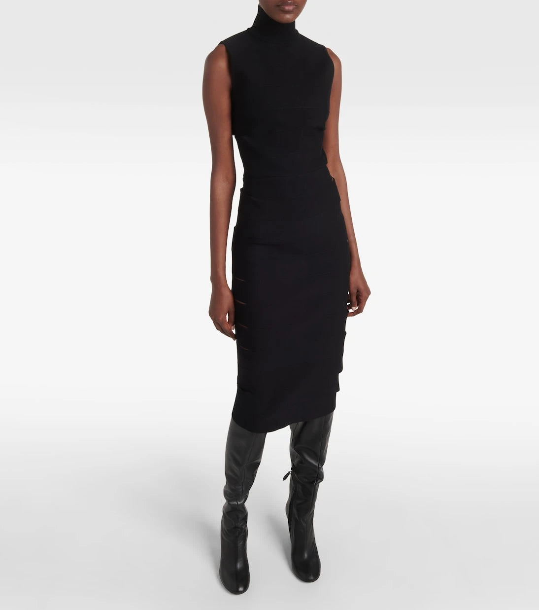 Alaïa - Cutout midi dress
