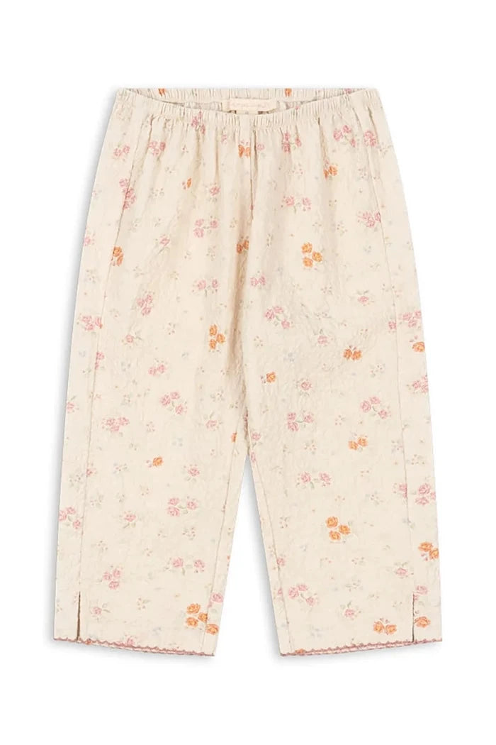 Konges Sløjd çocuk pamuklu elastan pantolon ELIN SLIT PANTS GOTS