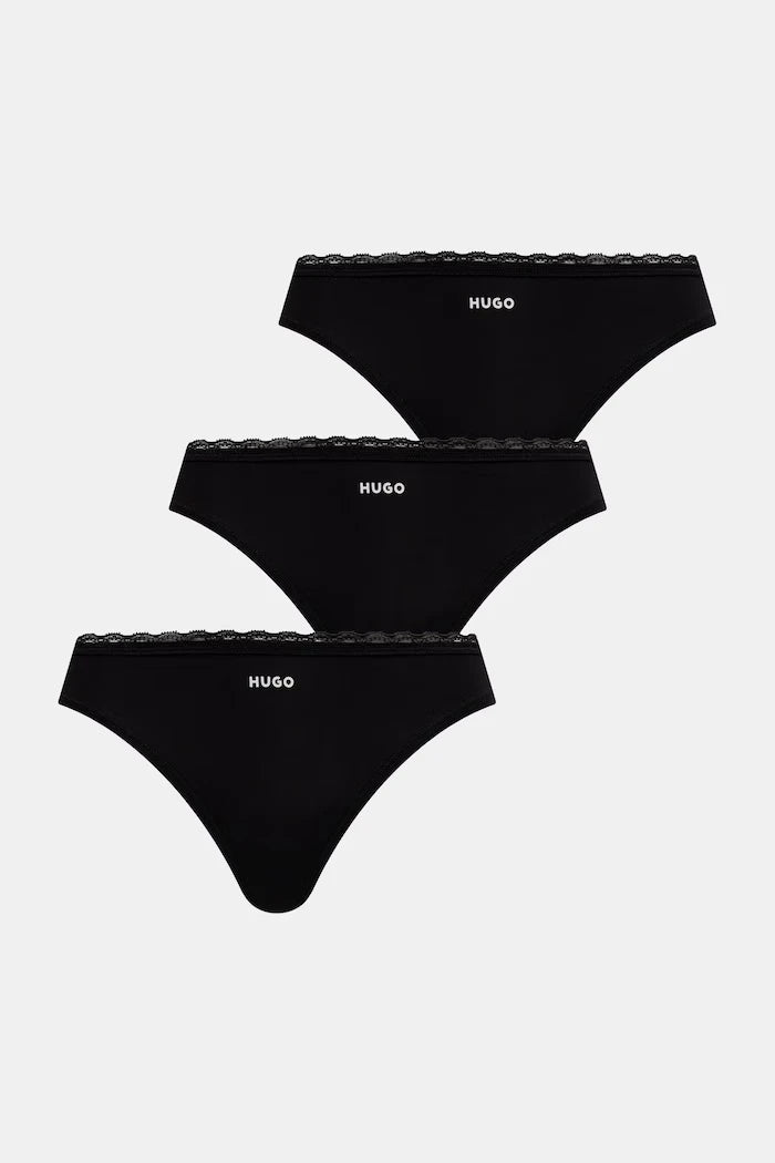 HUGO Kadın String TRIPLET MICRO THONG 3’lü