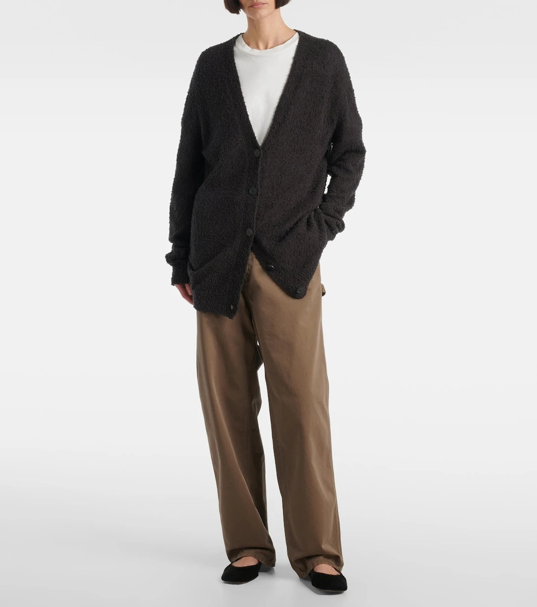 The Row - Sharka cotton gabardine wide-leg pants