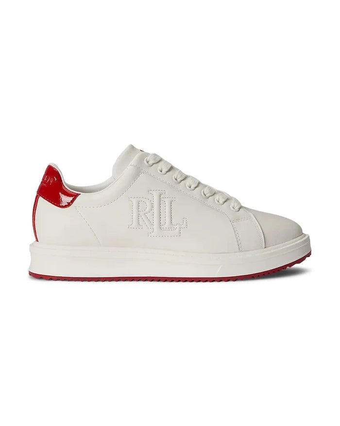 Lauren Ralph Lauren Ainsley kadın deri sneaker