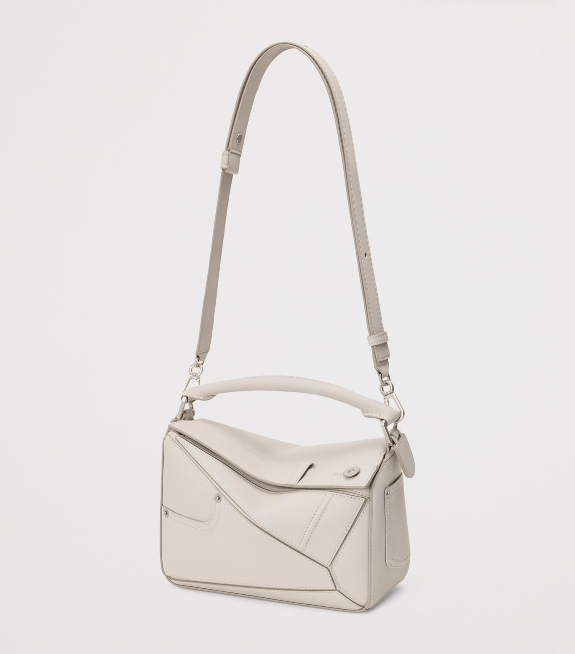 LOEWE Small Leather Puzzle Panta Top-Handle Bag
