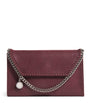 Stella McCartney Burgundy Mini Falabella Cross-Body Bag
