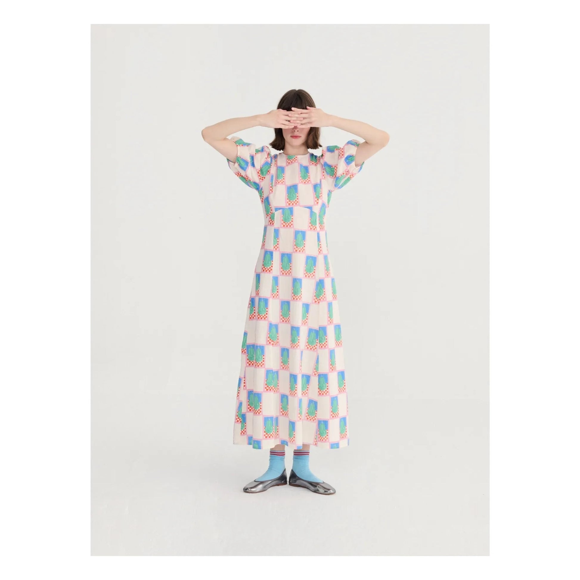 Bobo Choses - Pear Cotton Dress | Blue