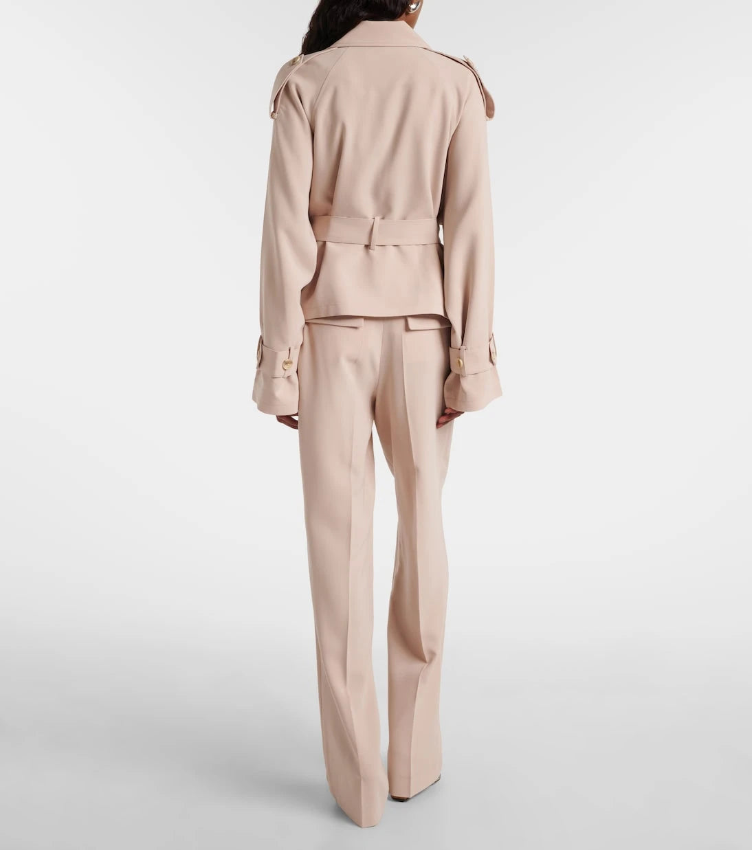 Aya Muse - Soli high-rise straight pants