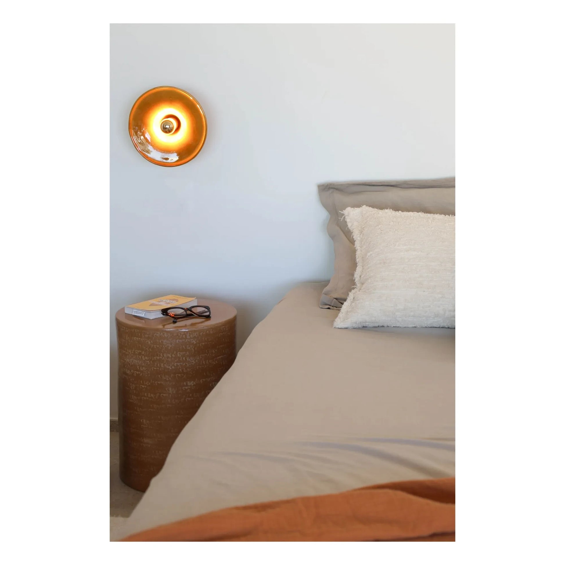 Masamé - Gigaro wall lamp | Honey
