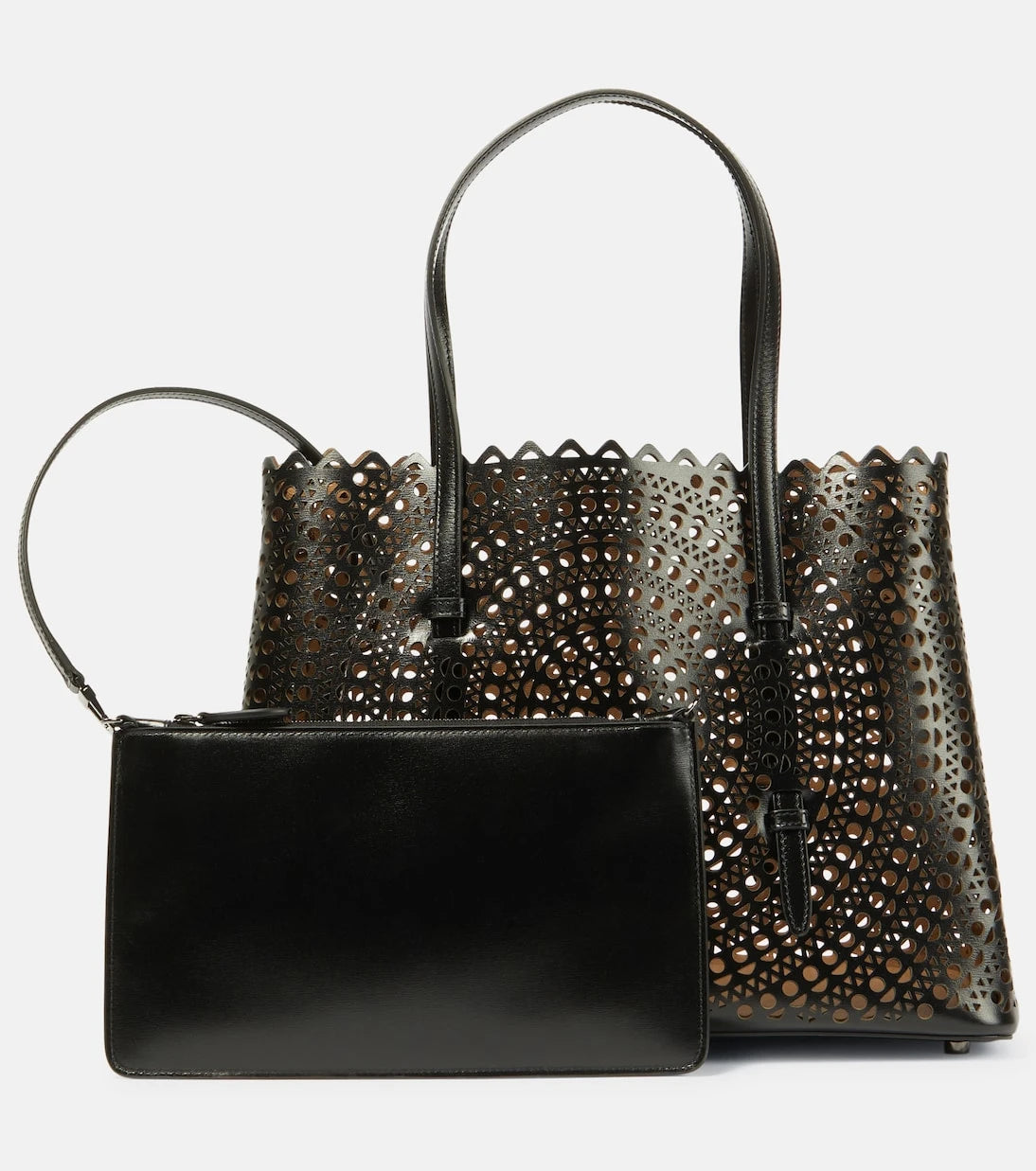 Alaïa - Le Mina 32 New Vienne leather tote bag