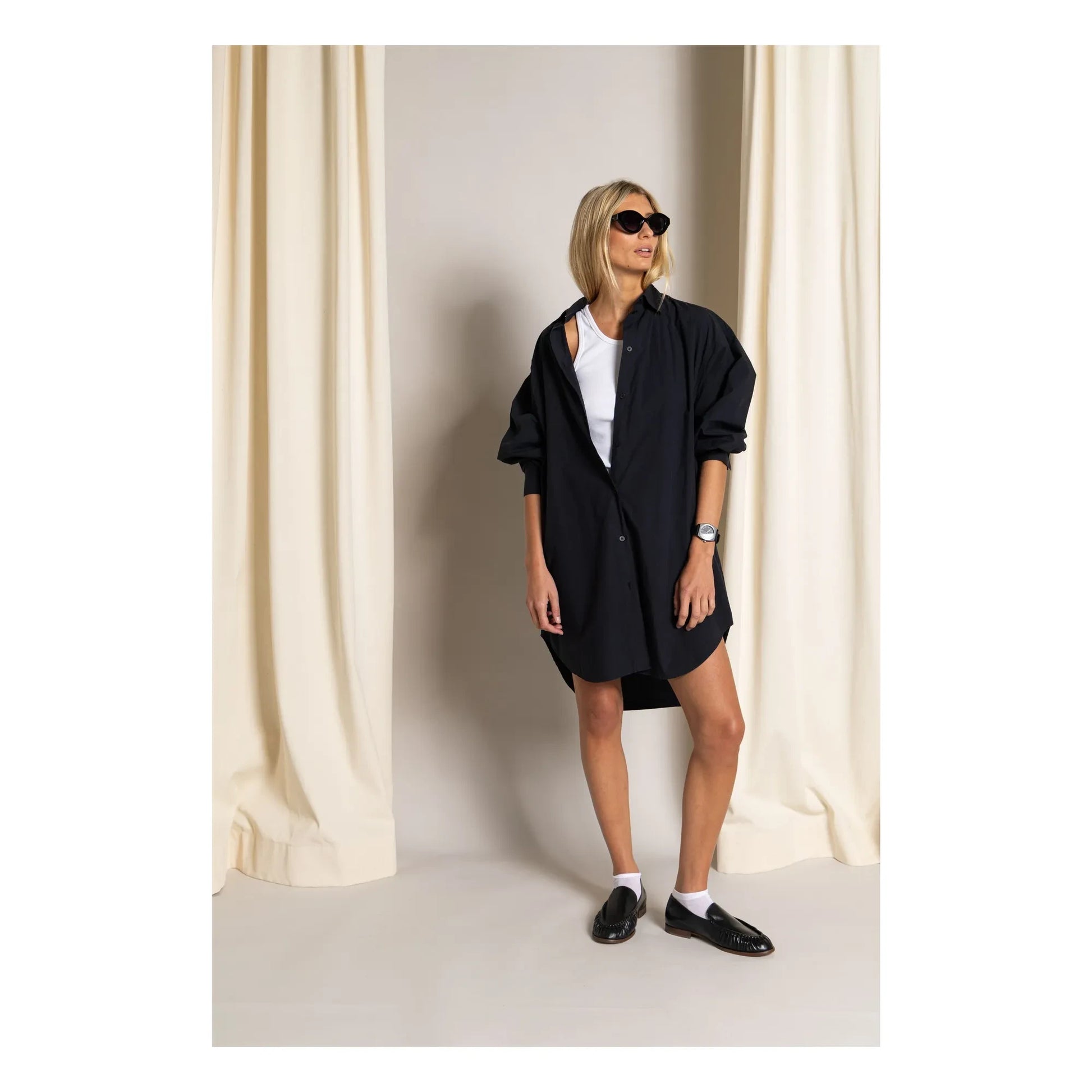 Smallable Woman - Dress Shirt Lydie | Black