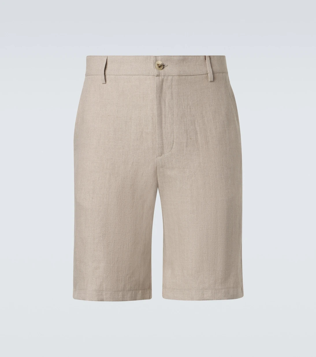 Canali - Linen Bermuda shorts