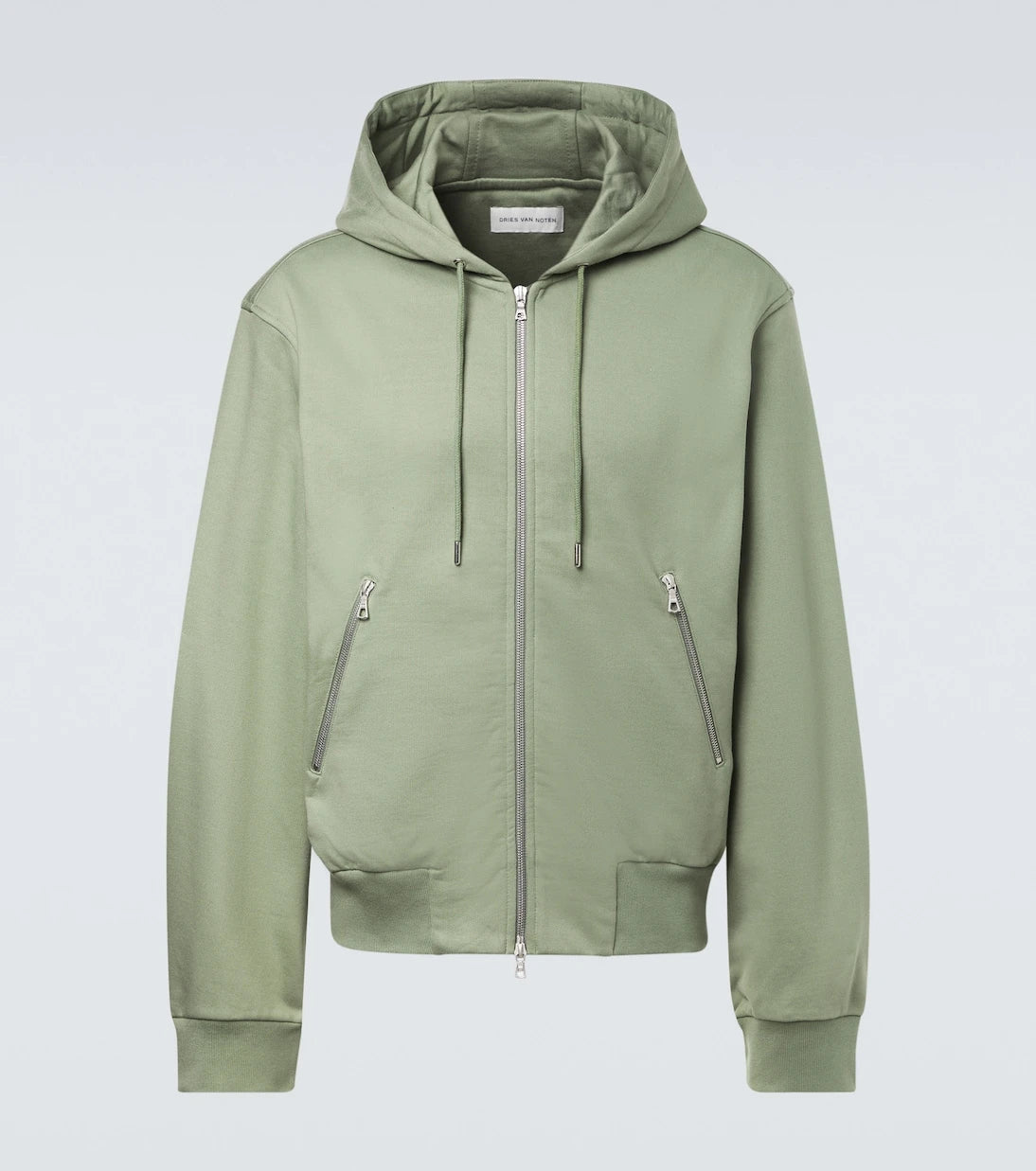 Dries Van Noten - Cotton zip-up hoodie
