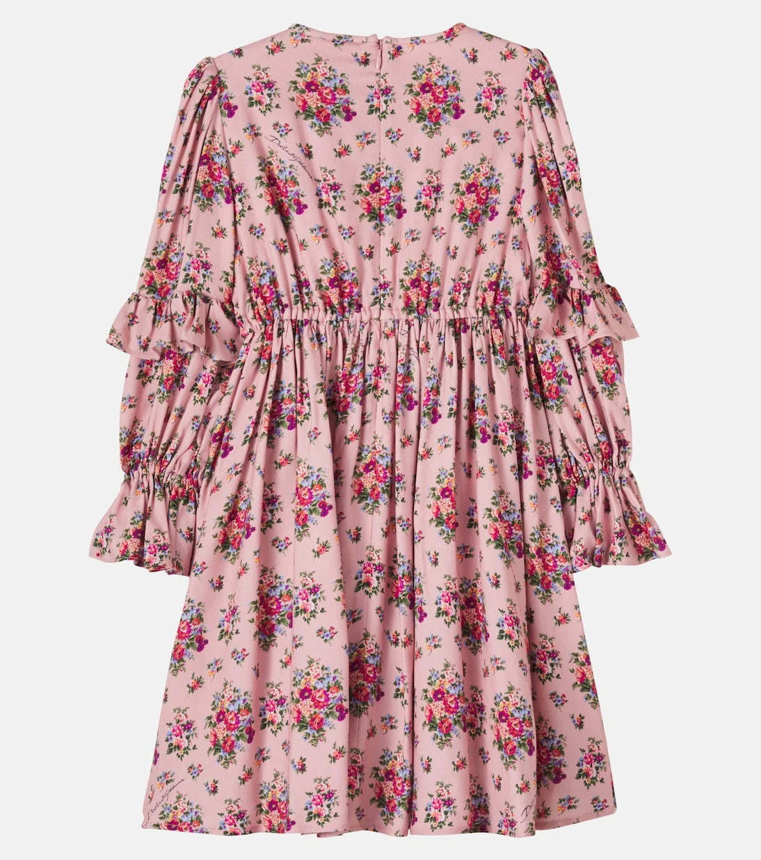 Dolce&Gabbana Kids - Gathered floral dress