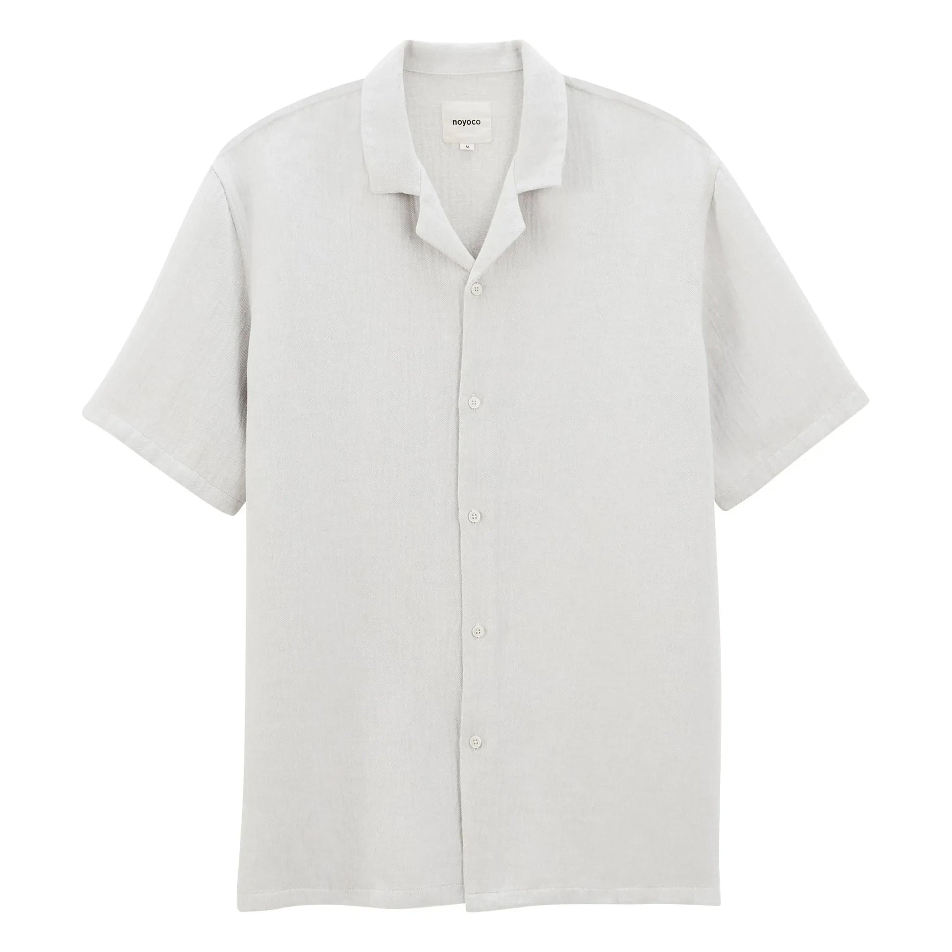 Noyoco - Orleans Linen shirt | Light grey