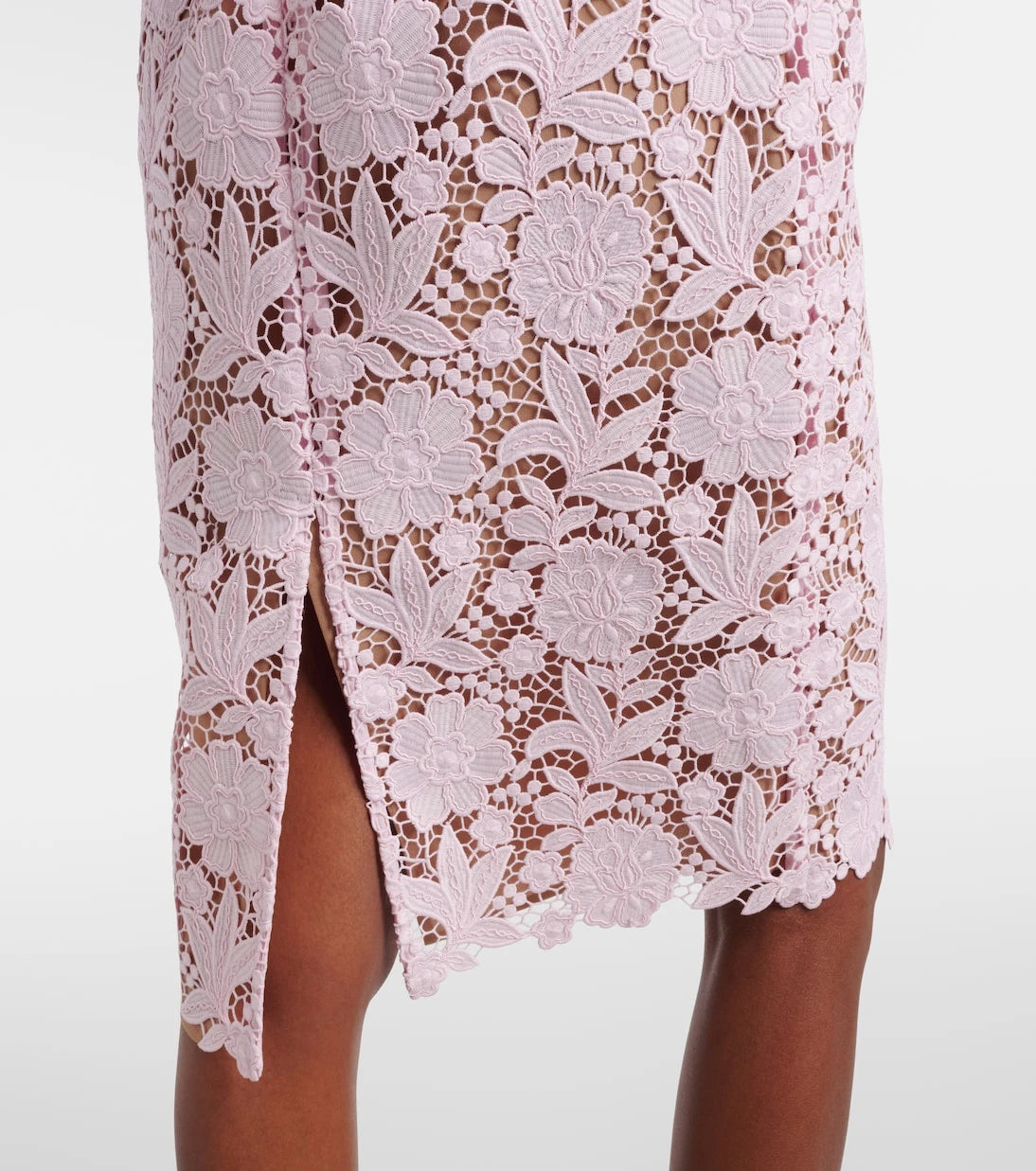 Self-Portrait - Lace pencil skirt