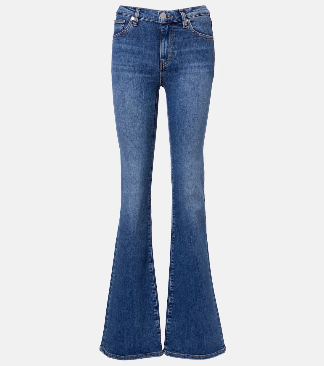 Frame - Icon Long mid-rise flared jeans
