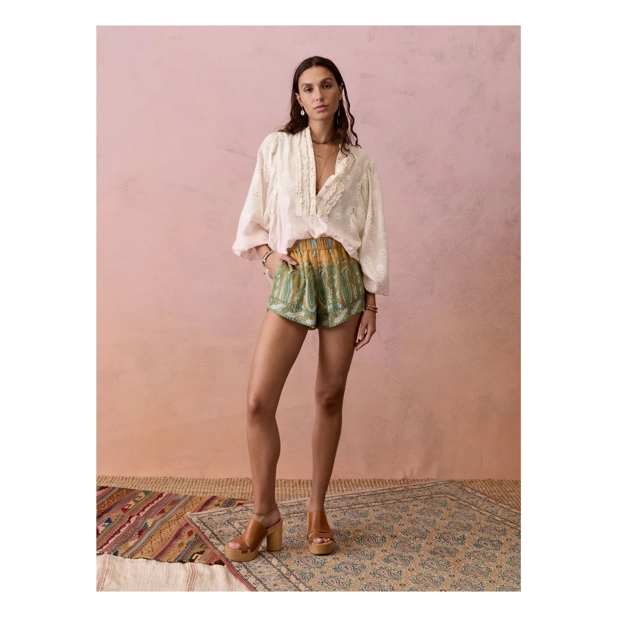 Boteh - Vespara blouse | Powder pink