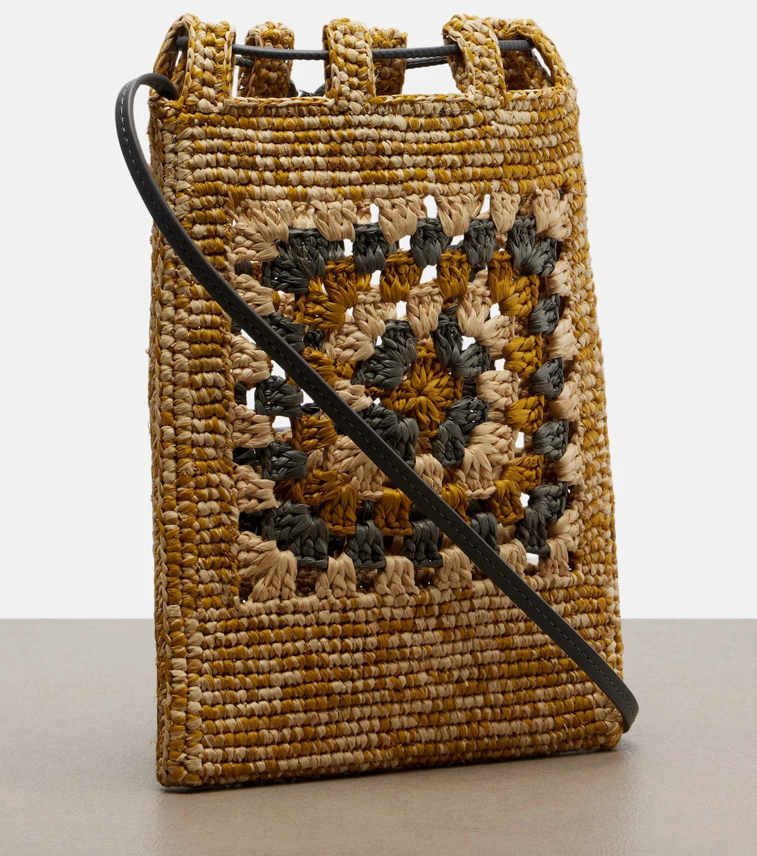Loewe - Paula's Ibiza raffia pouch with strap
