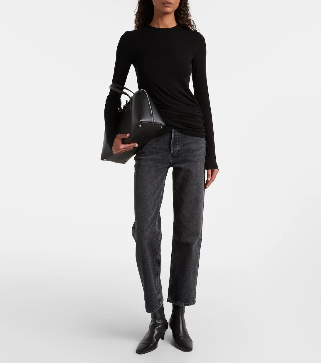 Agolde - Eve draped T-shirt
