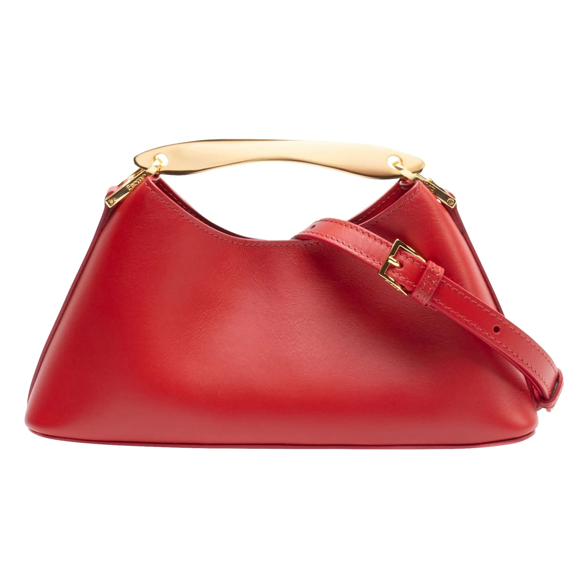 Elleme - Bag Mini Boomerang Leather | Red
