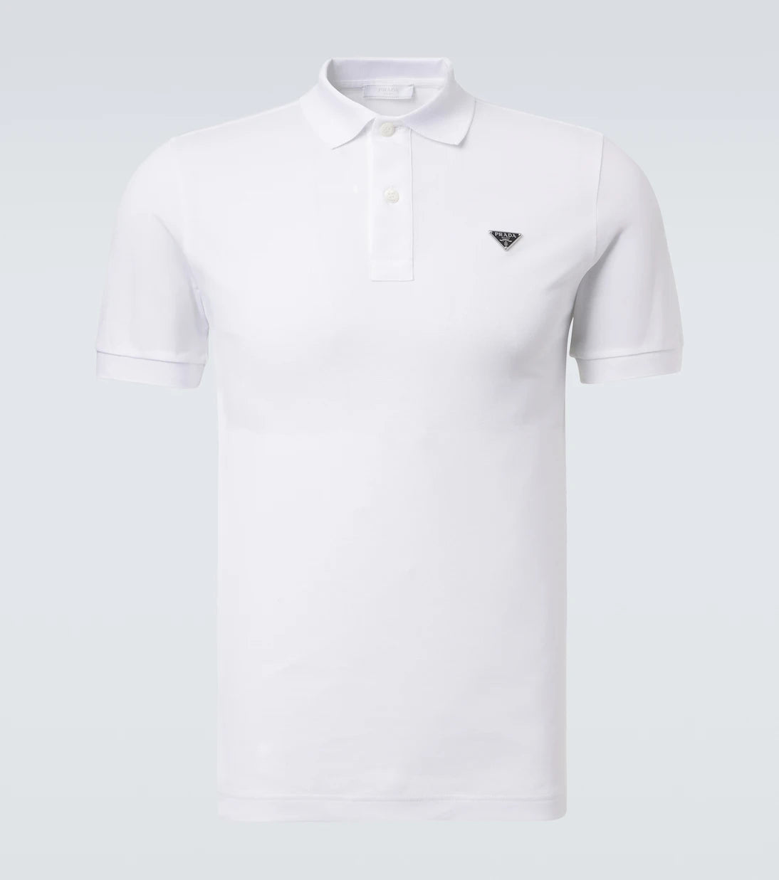 Prada - Cotton piqué polo shirt