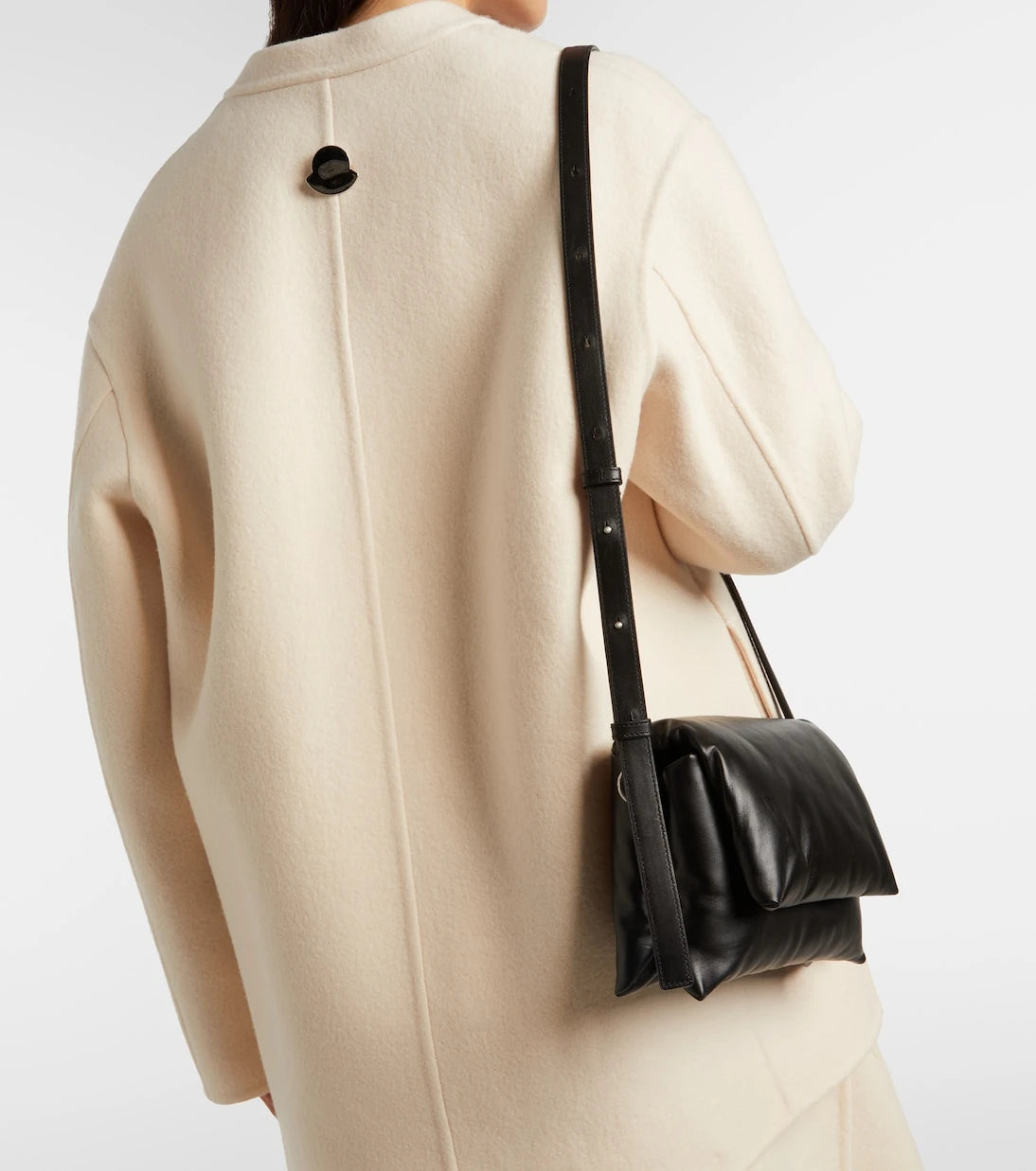 Moncler Genius - + Jil Sander leather crossbody bag