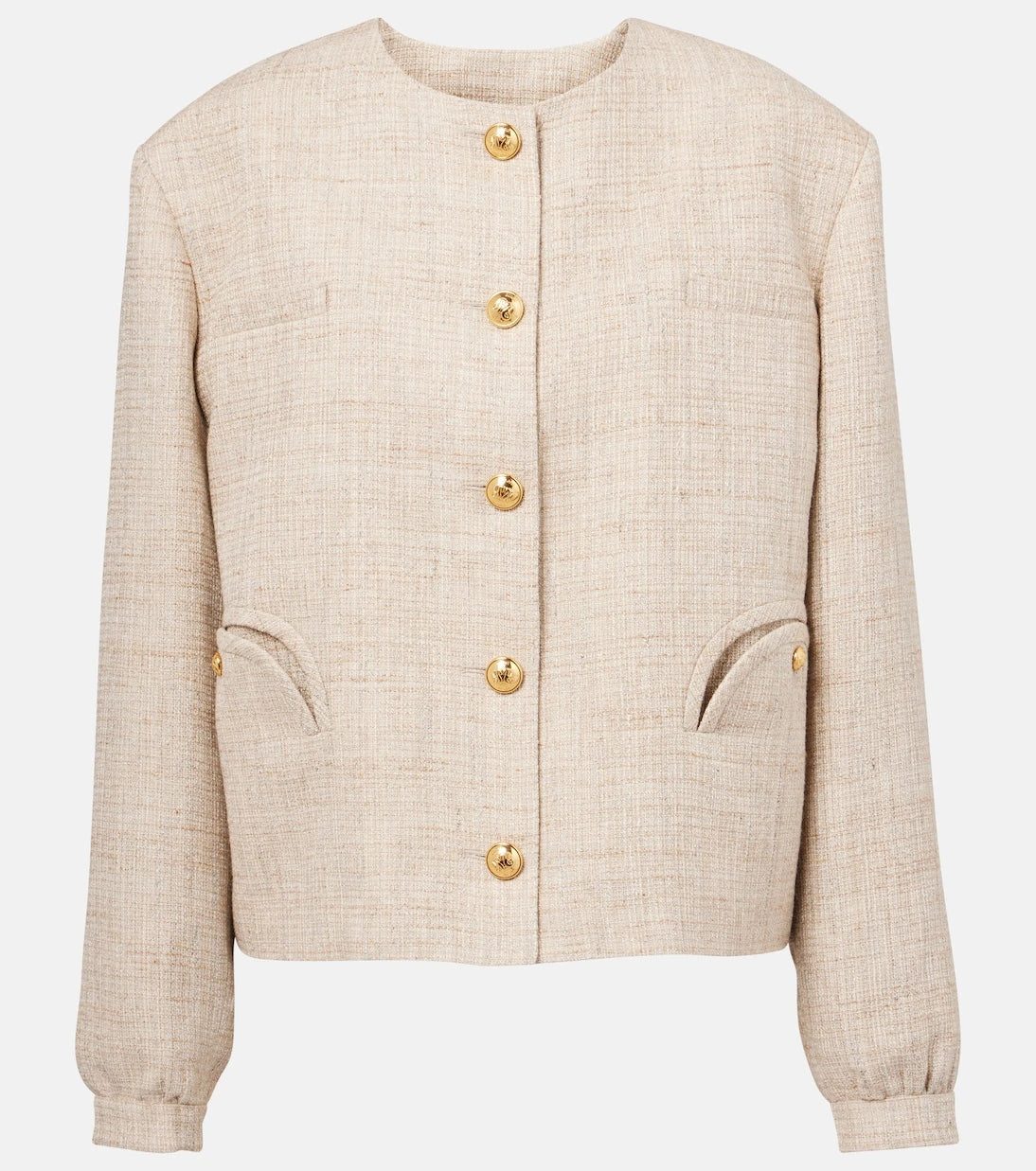 Blazé Milano - Gliss linen, cotton, and silk-blend jacket
