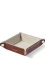 Mini Leather Tidy Tray (16cm x 16cm)