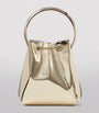 Jimmy Choo Gold Bon Bon Top-Handle Bag