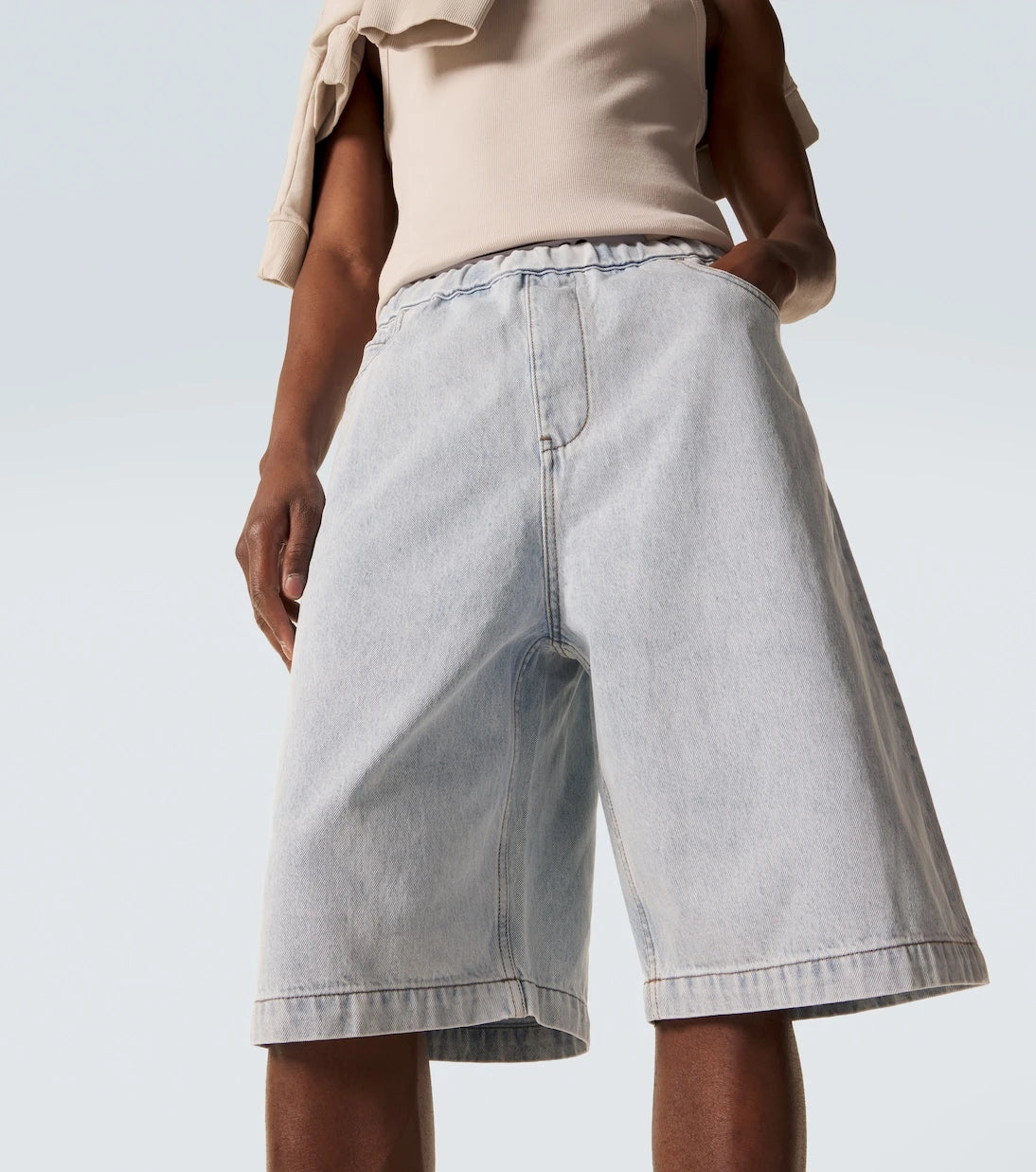 Entire Studios - Spar denim Bermuda shorts