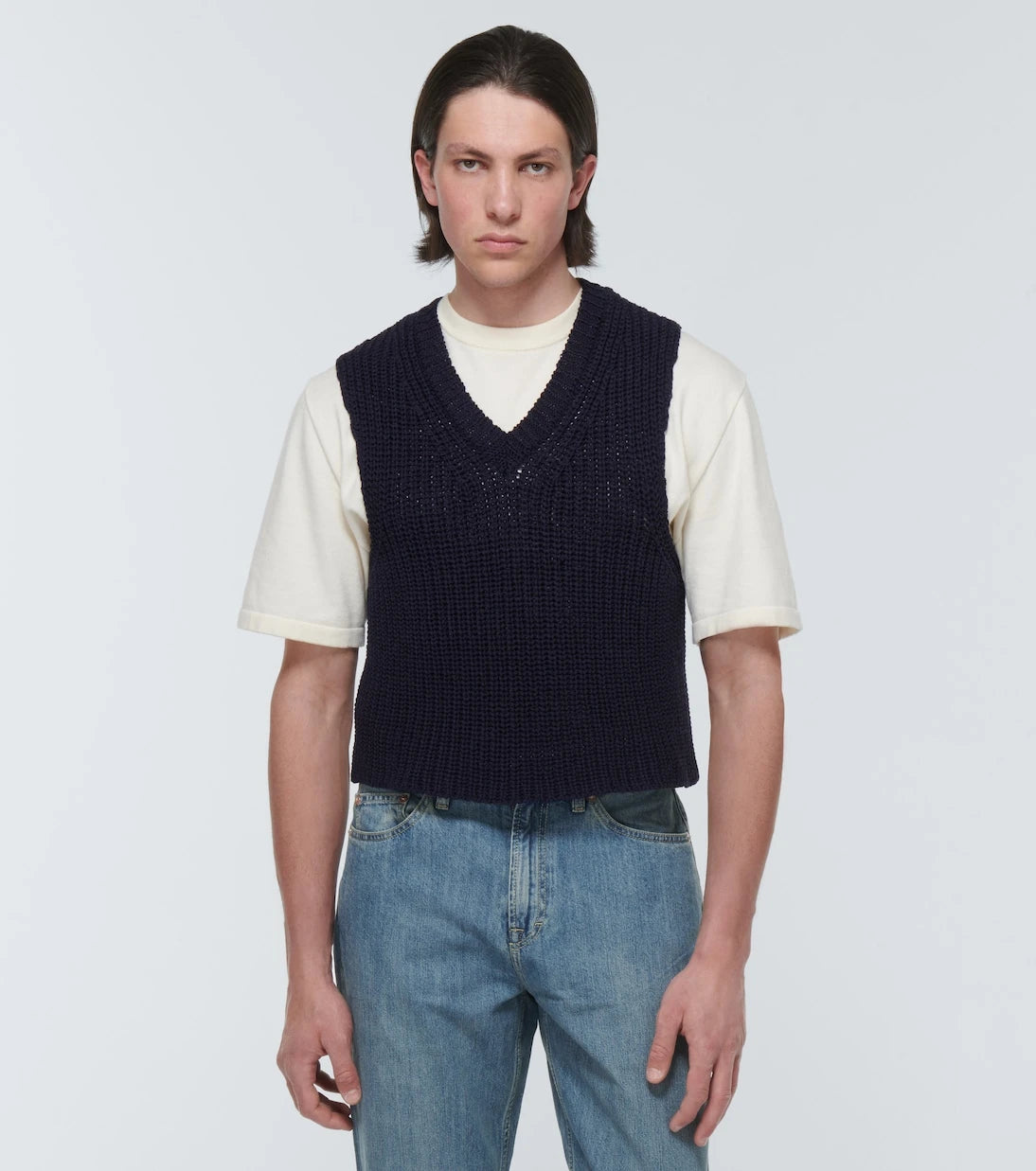 Our Legacy - Intact ribbed-knit cotton sweater vest
