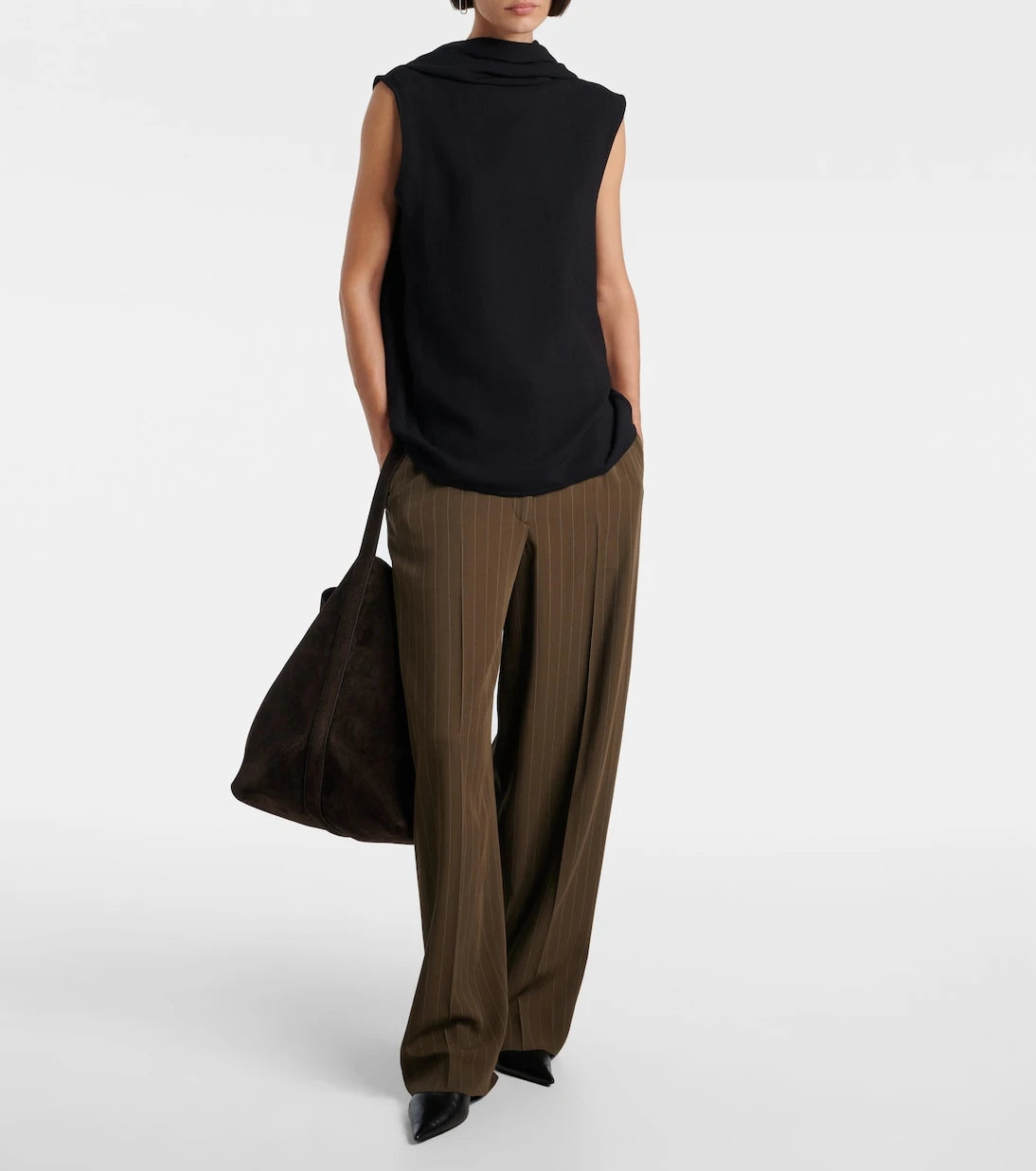 Toteme - Pinstripe straight pants