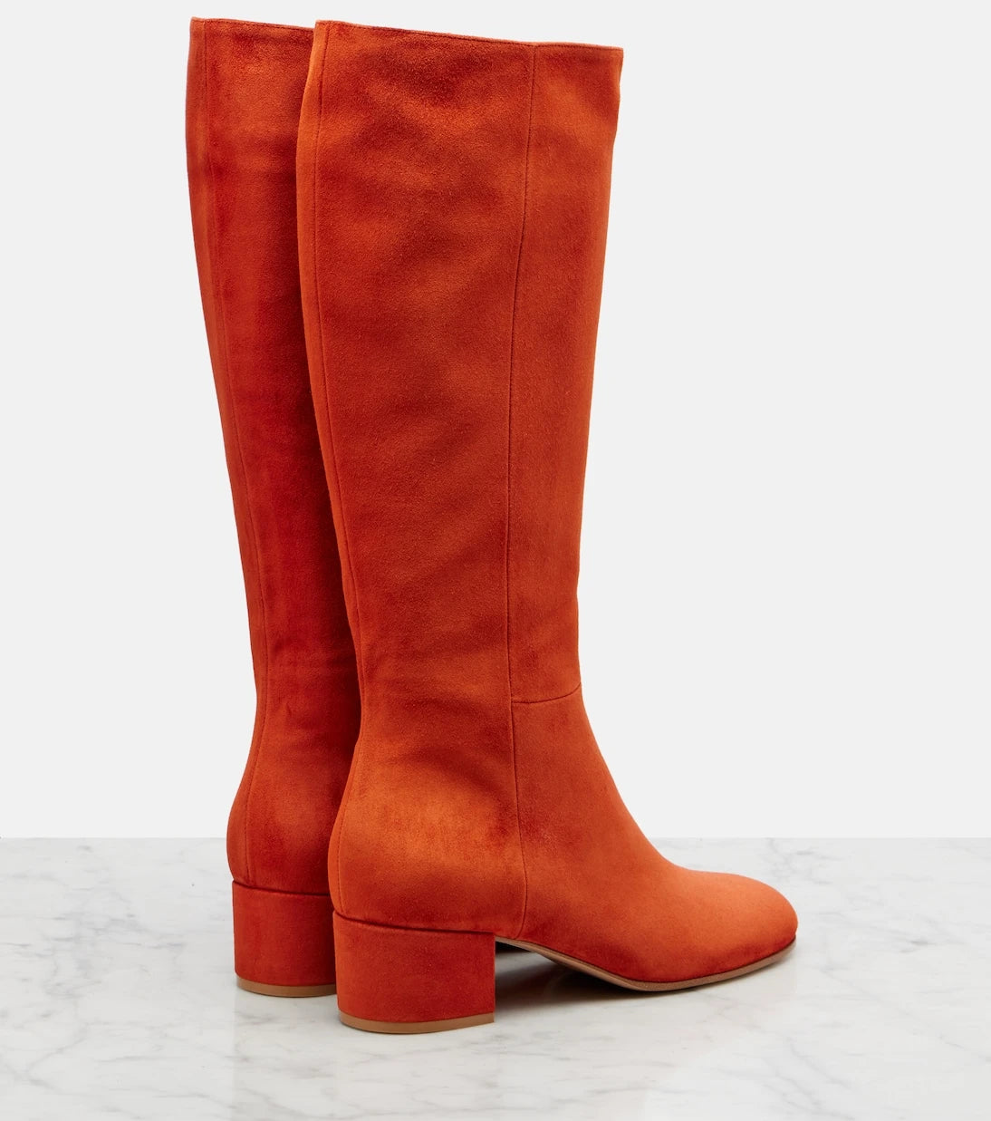 Gianvito Rossi - Joelle suede knee-high boots
