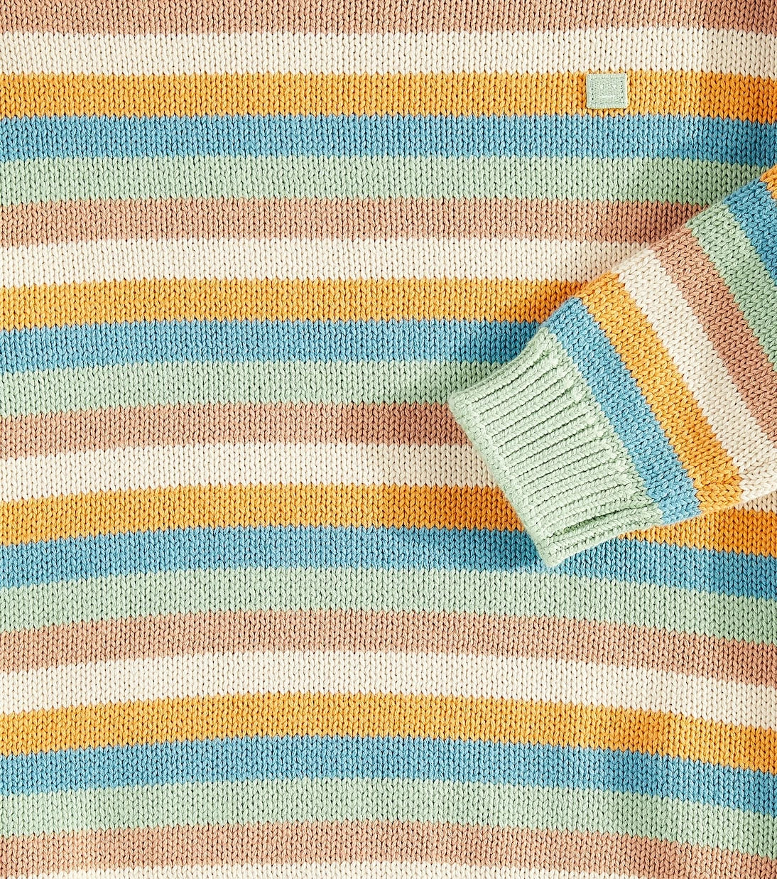 Acne Studios Kids - سترة قطنية مخططة