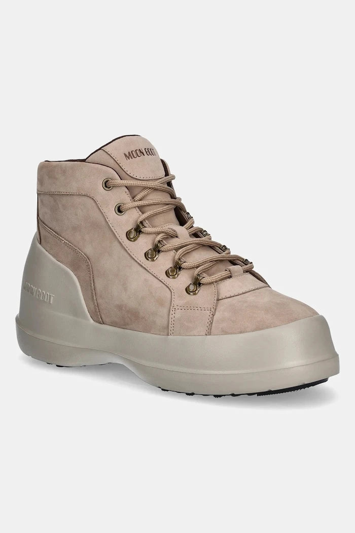 Туристически обувки от набук Moon Boot MB LUNA TREK MID NUBUCK