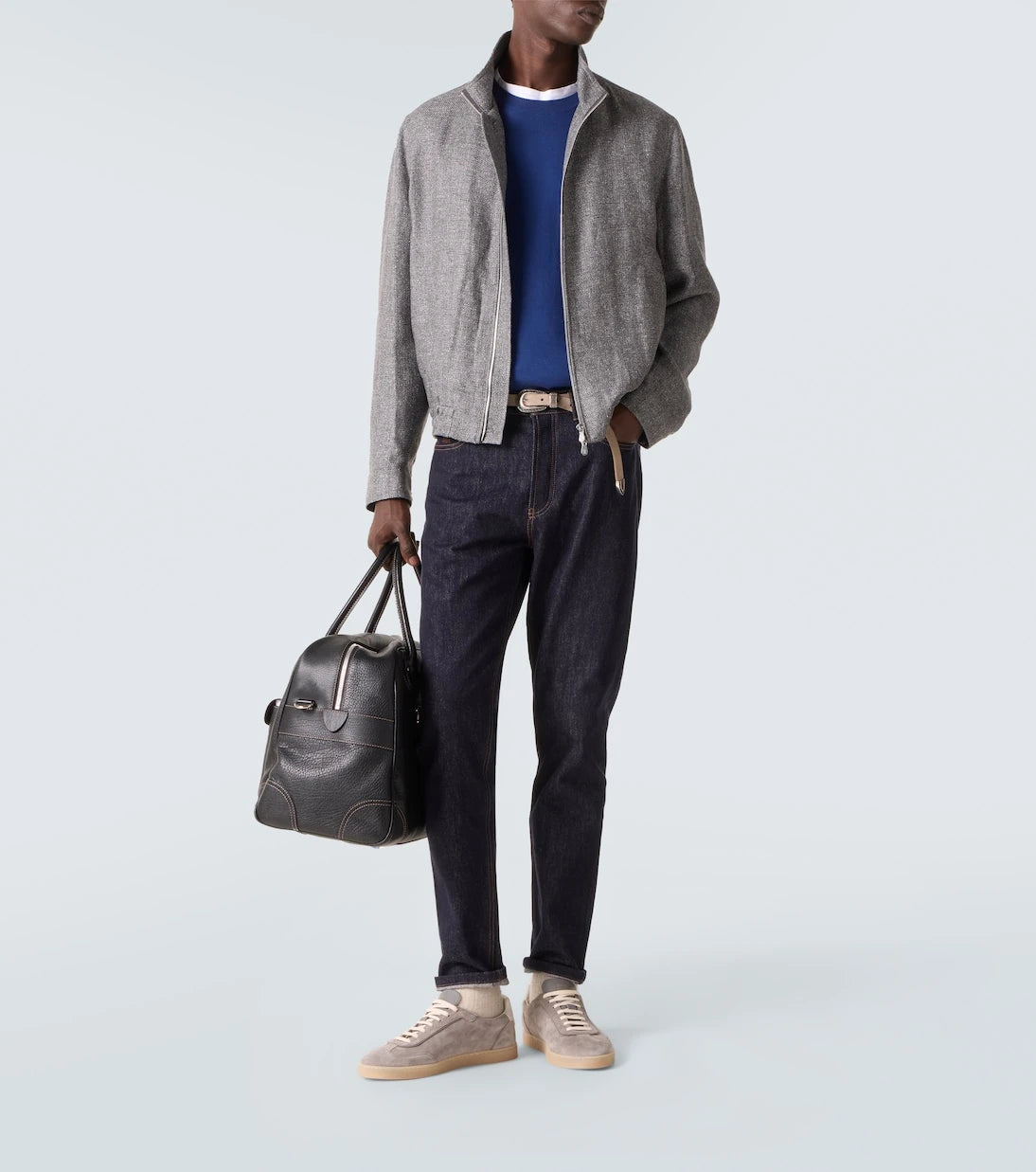 Brunello Cucinelli - Suede sneakers