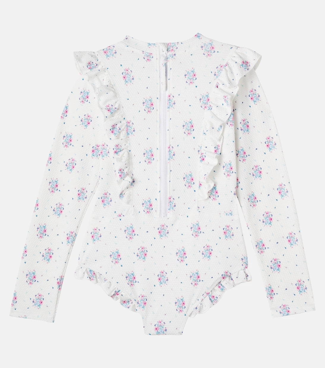 Louise Misha - Aurelie floral ruffled swimsuit