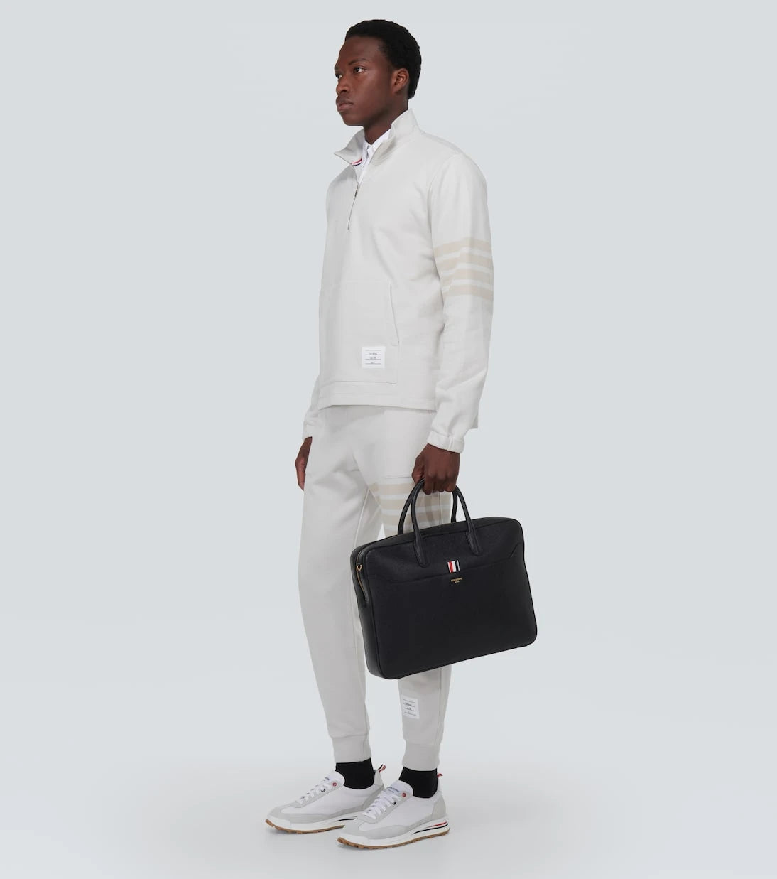 Thom Browne - 4-Bar cotton sweatpants